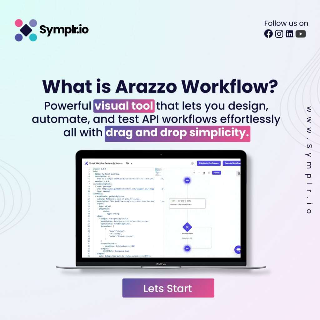 visual API workflow editor